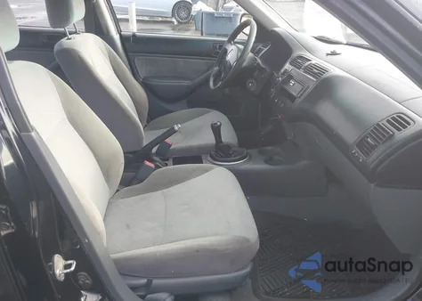 2002 Honda Civic Dx from USA, damaged, VIN 2HGES15122H606455